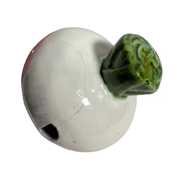 Vintage Ceramic Turnip Tomato & Green Okra Vegetable Kitchen Home Decor - Picture 2 of 7